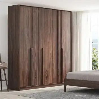 Lemari Pakaian Kayu Jati Modern