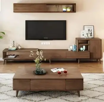 Nakas Full Set Kayu Jati Modern