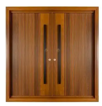 Pintu Kayu Jati Modern