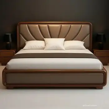 Tempat Tidur Jati Mewah, Tempat Tidur Jati Modern